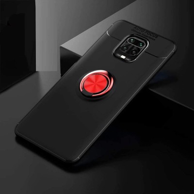 TPU чехол Deen ColorRing под магнитный держатель (opp) для Xiaomi Redmi Note 9s/Note 9 Pro/9 Pro Max Черный / Красный TPU чехол Deen ColorRing под магнитный держатель (opp) для Xiaomi Redmi Note 9s/Note 9 Pro/9 Pro Max Черный / Красный