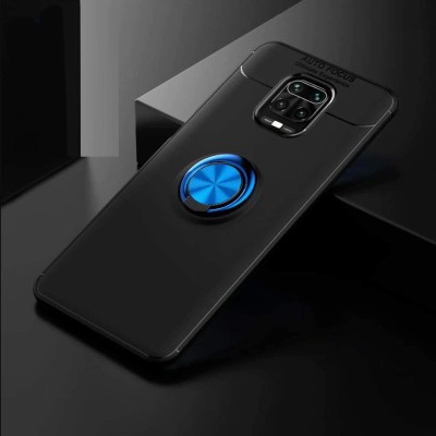 TPU чехол Deen ColorRing под магнитный держатель (opp) для Xiaomi Redmi Note 9s/Note 9 Pro/9 Pro Max Черный / Синий TPU чехол Deen ColorRing под магнитный держатель (opp) для Xiaomi Redmi Note 9s/Note 9 Pro/9 Pro Max Черный / Синий