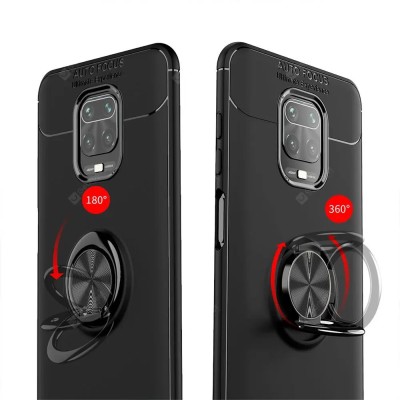 TPU чехол Deen ColorRing под магнитный держатель (opp) для Xiaomi Redmi Note 9s/Note 9 Pro/9 Pro Max Черный / Черный TPU чехол Deen ColorRing под магнитный держатель (opp) для Xiaomi Redmi Note 9s/Note 9 Pro/9 Pro Max Черный / Черный