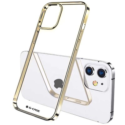 TPU чехол G-Case Shiny Series для Apple iPhone 12 mini (5.4") Золотой TPU чехол G-Case Shiny Series для Apple iPhone 12 mini (5.4") Золотой