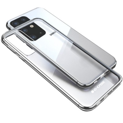 TPU чехол G-Case Shiny Series для Samsung Galaxy S20 Серебряный TPU чехол G-Case Shiny Series для Samsung Galaxy S20 Серебряный