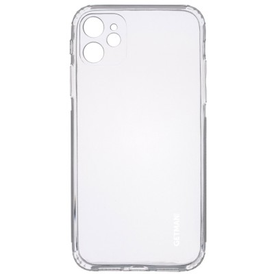 TPU чехол GETMAN Clear 1,0 mm для Apple iPhone 13 (6.1") Бесцветный (прозрачный) TPU чехол GETMAN Clear 1,0 mm для Apple iPhone 13 (6.1") Бесцветный (прозрачный)