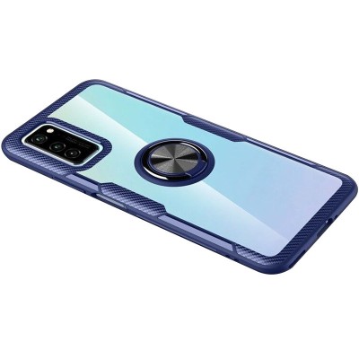 TPU+PC чехол Deen CrystalRing for Magnet (opp) для Samsung Galaxy Note 20 Бесцветный / Синий - 0 TPU+PC чехол Deen CrystalRing for Magnet (opp) для Samsung Galaxy Note 20 Бесцветный / Синий - 0