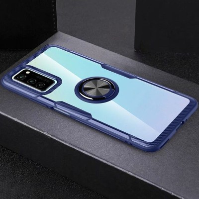 TPU+PC чехол Deen CrystalRing for Magnet (opp) для Samsung Galaxy Note 20 Бесцветный / Синий - 1 TPU+PC чехол Deen CrystalRing for Magnet (opp) для Samsung Galaxy Note 20 Бесцветный / Синий - 1