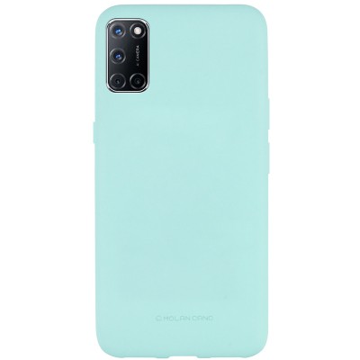 TPU чехол Molan Cano Smooth для Oppo A52 / A72 / A92 Бирюзовый TPU чехол Molan Cano Smooth для Oppo A52 / A72 / A92 Бирюзовый