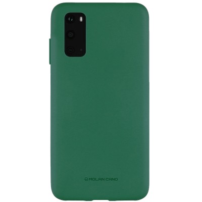 TPU чехол Molan Cano Smooth для Samsung Galaxy S20 Зеленый TPU чехол Molan Cano Smooth для Samsung Galaxy S20 Зеленый