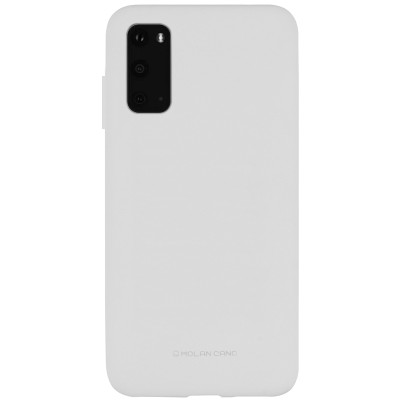 TPU чехол Molan Cano Smooth для Samsung Galaxy S20 Серый TPU чехол Molan Cano Smooth для Samsung Galaxy S20 Серый
