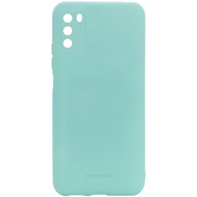 TPU чехол Molan Cano Smooth для Xiaomi Poco M3 Бирюзовый TPU чехол Molan Cano Smooth для Xiaomi Poco M3 Бирюзовый