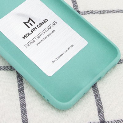 TPU чехол Molan Cano Smooth для Xiaomi Poco M3 Бирюзовый TPU чехол Molan Cano Smooth для Xiaomi Poco M3 Бирюзовый