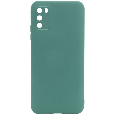 TPU чехол Molan Cano Smooth для Xiaomi Poco M3 Зеленый