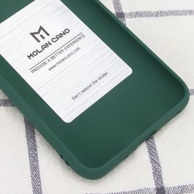 TPU чехол Molan Cano Smooth для Xiaomi Poco M3 Зеленый