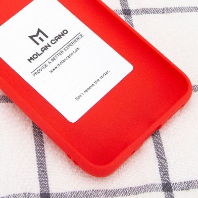 TPU чехол Molan Cano Smooth для Xiaomi Poco M3 Красный TPU чехол Molan Cano Smooth для Xiaomi Poco M3 Красный