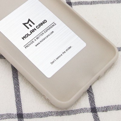 TPU чехол Molan Cano Smooth для Xiaomi Poco M3 Серый