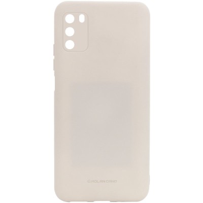 TPU чехол Molan Cano Smooth для Xiaomi Poco M3 Серый
