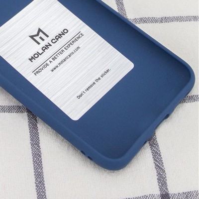 TPU чехол Molan Cano Smooth для Xiaomi Poco M3 Синий TPU чехол Molan Cano Smooth для Xiaomi Poco M3 Синий