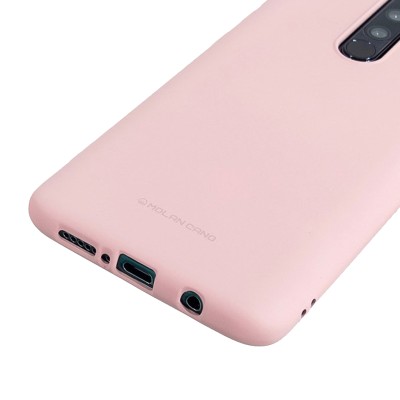 TPU чехол Molan Cano Smooth для Xiaomi Redmi Note 8 Pro Розовый TPU чехол Molan Cano Smooth для Xiaomi Redmi Note 8 Pro Розовый