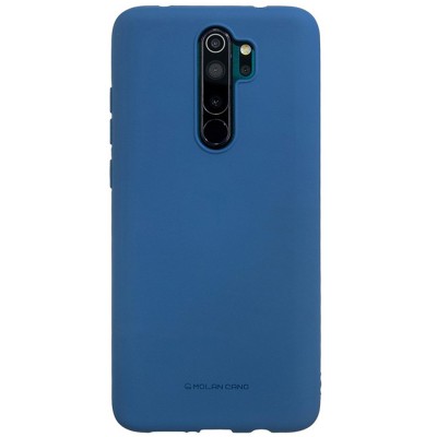 TPU чехол Molan Cano Smooth для Xiaomi Redmi Note 8 Pro Синий TPU чехол Molan Cano Smooth для Xiaomi Redmi Note 8 Pro Синий
