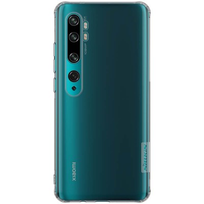 TPU чехол Nillkin Nature Series для Xiaomi Mi Note 10 / Note 10 Pro / Mi CC9 Pro Серый (прозрачный) TPU чехол Nillkin Nature Series для Xiaomi Mi Note 10 / Note 10 Pro / Mi CC9 Pro Серый (прозрачный)