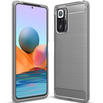 TPU чехол Slim Series для Xiaomi Redmi Note 10 Pro / 10 Pro Max Серый TPU чехол Slim Series для Xiaomi Redmi Note 10 Pro / 10 Pro Max Серый