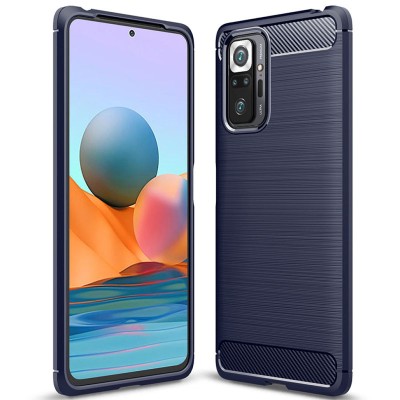 TPU чехол Slim Series для Xiaomi Redmi Note 10 Pro / 10 Pro Max Синий TPU чехол Slim Series для Xiaomi Redmi Note 10 Pro / 10 Pro Max Синий