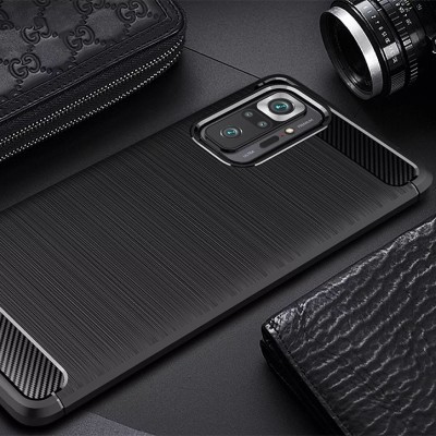 TPU чехол Slim Series для Xiaomi Redmi Note 10 Pro / 10 Pro Max Черный TPU чехол Slim Series для Xiaomi Redmi Note 10 Pro / 10 Pro Max Черный