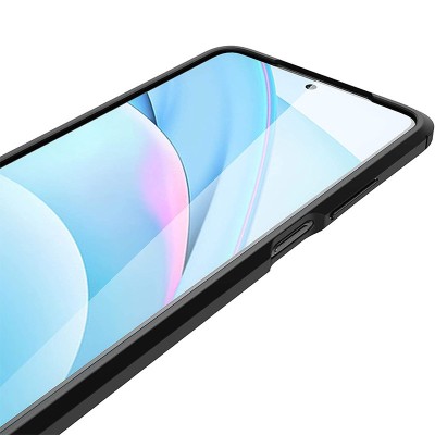 TPU чехол фактурный (с имитацией кожи) для Xiaomi Mi 10T Lite / Redmi Note 9 Pro 5G Черный TPU чехол фактурный (с имитацией кожи) для Xiaomi Mi 10T Lite / Redmi Note 9 Pro 5G Черный