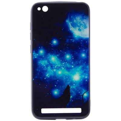 TPU+Glass чехол Fantasy с глянцевыми торцами для Xiaomi Redmi 5A Лунная ночь TPU+Glass чехол Fantasy с глянцевыми торцами для Xiaomi Redmi 5A Лунная ночь