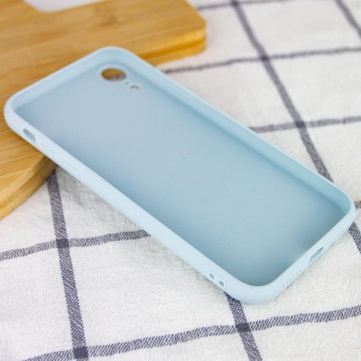 TPU+Glass чехол GLOSSY Logo Full camera (opp) для Apple iPhone XR (6.1") Голубой TPU+Glass чехол GLOSSY Logo Full camera (opp) для Apple iPhone XR (6.1") Голубой