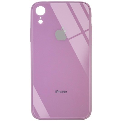 TPU+Glass чехол GLOSSY Logo Full camera (opp) для Apple iPhone XR (6.1") Лиловый / Lilac Pride TPU+Glass чехол GLOSSY Logo Full camera (opp) для Apple iPhone XR (6.1") Лиловый / Lilac Pride