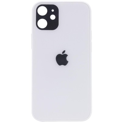 TPU+Glass чехол GLOSSY Logo Full camera для Apple iPhone 12 mini (5.4") Белый TPU+Glass чехол GLOSSY Logo Full camera для Apple iPhone 12 mini (5.4") Белый