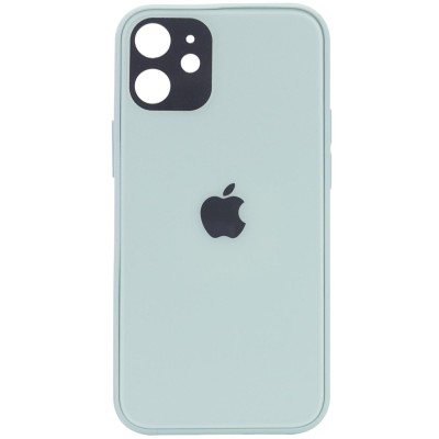 TPU+Glass чехол GLOSSY Logo Full camera для Apple iPhone 12 mini (5.4") Мятный TPU+Glass чехол GLOSSY Logo Full camera для Apple iPhone 12 mini (5.4") Мятный