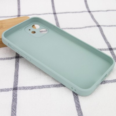 TPU+Glass чехол GLOSSY Logo Full camera для Apple iPhone 12 mini (5.4") Мятный TPU+Glass чехол GLOSSY Logo Full camera для Apple iPhone 12 mini (5.4") Мятный