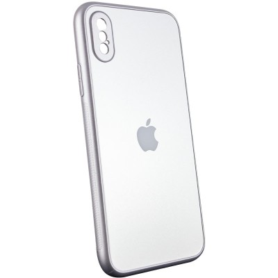 TPU+Glass чехол Matte Candy Full camera для Apple iPhone X / XS (5.8") Белый TPU+Glass чехол Matte Candy Full camera для Apple iPhone X / XS (5.8") Белый