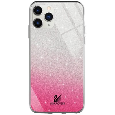TPU+Glass чехол Swarovski для Apple iPhone 11 Pro Max (6.5") Малиновый TPU+Glass чехол Swarovski для Apple iPhone 11 Pro Max (6.5") Малиновый