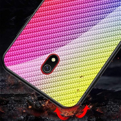 TPU+Glass чехол Twist для Xiaomi Redmi 8a Сиреневый TPU+Glass чехол Twist для Xiaomi Redmi 8a Сиреневый
