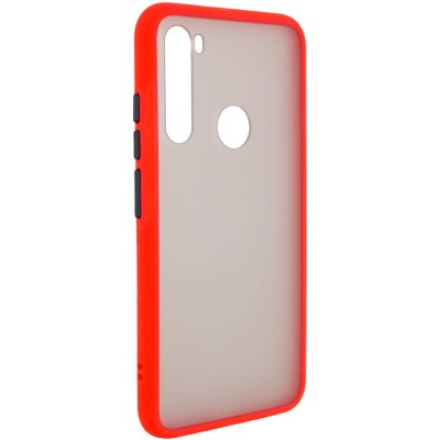 TPU+PC чехол Color Buttons для Xiaomi Redmi Note 8 / Note 8 2021 Красный TPU+PC чехол Color Buttons для Xiaomi Redmi Note 8 / Note 8 2021 Красный