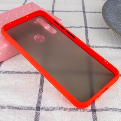 TPU+PC чехол Color Buttons для Xiaomi Redmi Note 8 / Note 8 2021 Красный TPU+PC чехол Color Buttons для Xiaomi Redmi Note 8 / Note 8 2021 Красный