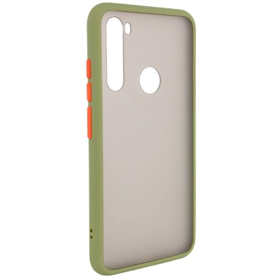 TPU+PC чехол Color Buttons для Xiaomi Redmi Note 8 Зеленый TPU+PC чехол Color Buttons для Xiaomi Redmi Note 8 Зеленый