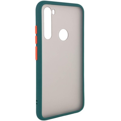 TPU+PC чехол Color Buttons для Xiaomi Redmi Note 8 Сине-Зеленый / Marine Blue TPU+PC чехол Color Buttons для Xiaomi Redmi Note 8 Сине-Зеленый / Marine Blue
