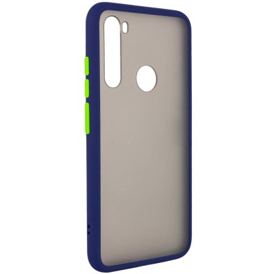 TPU+PC чехол Color Buttons для Xiaomi Redmi Note 8 Синий TPU+PC чехол Color Buttons для Xiaomi Redmi Note 8 Синий