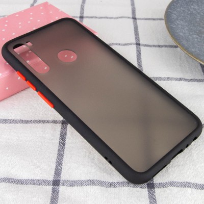 TPU+PC чехол Color Buttons для Xiaomi Redmi Note 8 Черный TPU+PC чехол Color Buttons для Xiaomi Redmi Note 8 Черный