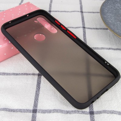 TPU+PC чехол Color Buttons для Xiaomi Redmi Note 8 Черный TPU+PC чехол Color Buttons для Xiaomi Redmi Note 8 Черный
