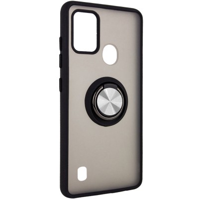 TPU+PC чехол Deen ColorEdgingRing for Magnet для ZTE Blade A51 Черный TPU+PC чехол Deen ColorEdgingRing for Magnet для ZTE Blade A51 Черный