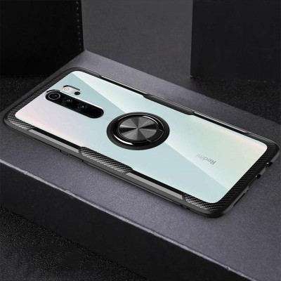 TPU+PC чехол Deen CrystalRing for Magnet (opp) для Xiaomi Redmi Note 8 Pro Бесцветный / Черный TPU+PC чехол Deen CrystalRing for Magnet (opp) для Xiaomi Redmi Note 8 Pro Бесцветный / Черный