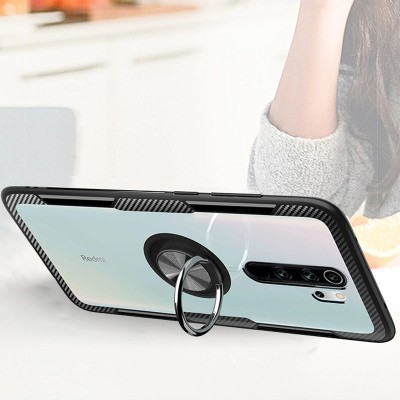 TPU+PC чехол Deen CrystalRing for Magnet (opp) для Xiaomi Redmi Note 8 Pro Бесцветный / Черный TPU+PC чехол Deen CrystalRing for Magnet (opp) для Xiaomi Redmi Note 8 Pro Бесцветный / Черный