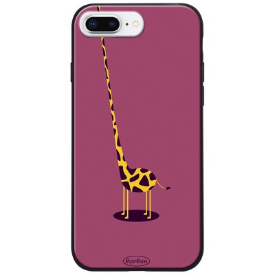 TPU+PC чехол ForFun для Apple iPhone 7 plus / 8 plus (5.5") Жираф / Фиолетовый TPU+PC чехол ForFun для Apple iPhone 7 plus / 8 plus (5.5") Жираф / Фиолетовый