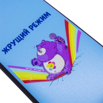 TPU+PC чехол ForFun для Xiaomi Mi A3 (CC9e) Жрущий режим / Синий TPU+PC чехол ForFun для Xiaomi Mi A3 (CC9e) Жрущий режим / Синий