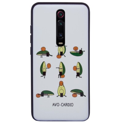 TPU+PC чехол ForFun для Xiaomi Redmi K20 / K20 Pro / Mi9T / Mi9T Pro Авокардио / Голубой TPU+PC чехол ForFun для Xiaomi Redmi K20 / K20 Pro / Mi9T / Mi9T Pro Авокардио / Голубой