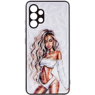 TPU+PC чехол Prisma Ladies для Samsung Galaxy A13 4G White TPU+PC чехол Prisma Ladies для Samsung Galaxy A13 4G White