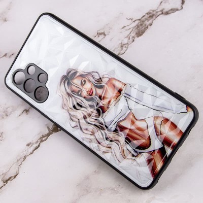 TPU+PC чехол Prisma Ladies для Samsung Galaxy A13 4G White TPU+PC чехол Prisma Ladies для Samsung Galaxy A13 4G White